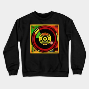 Reggae Music Pop Art Vinyl Album Cover Crewneck Sweatshirt